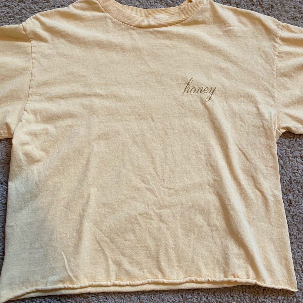 pacsun honey yellow shirt !never worn!